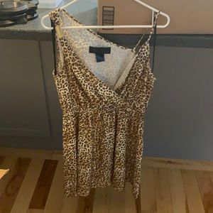 Leopard print dress